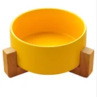 Ceramic Bowl Bowls BW02 White Ceramic Pet Bowl Personalized Porcelain Dog Bowls Wholesale