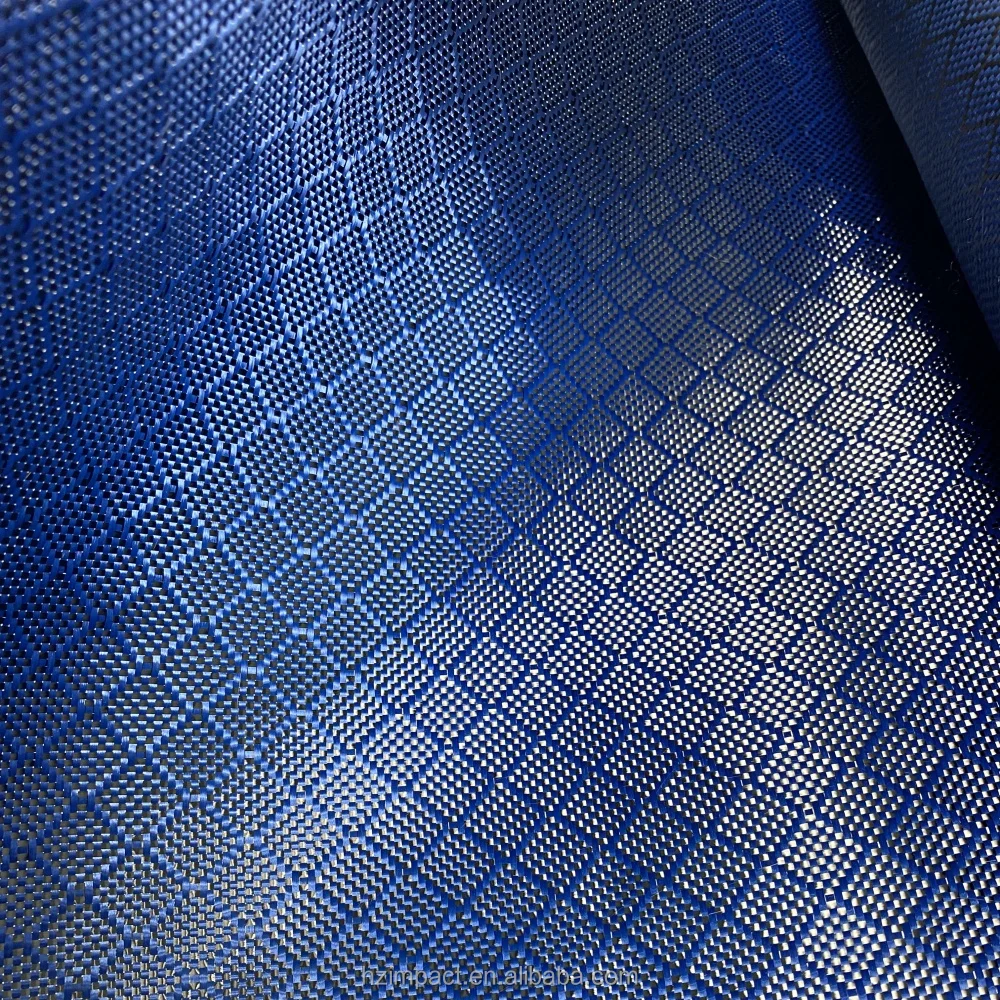 Blue Carbon Fiber Fabric Jacquard Weave Pattern Little Square Design Waterproof Black Carbon Fiber Fabrics Blue Carbon Fiber Fabric Jacquard Weave Pattern Little Square Design Waterproof Black Carbon Fiber Fabrics