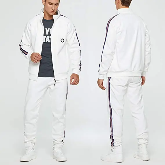 best quality clothes football nylon  tracksuit for men
