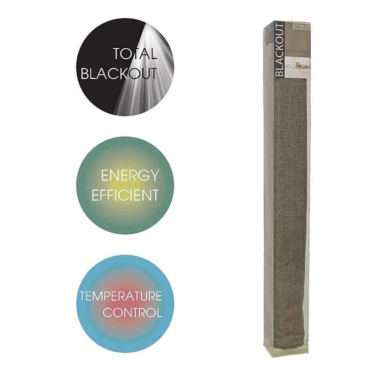 Temperature Control Manual Window Shades Adjustable Fabric Roman Blinds