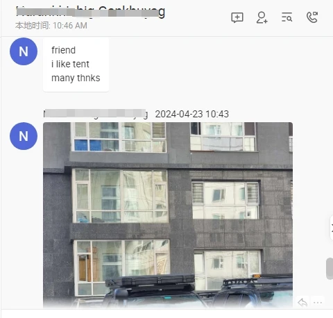 3-4 Person Hard Shell Roof Top Tent with 320G Oxford Cloth and 210x132x150cm Open Size for SUV Rooftop Camping