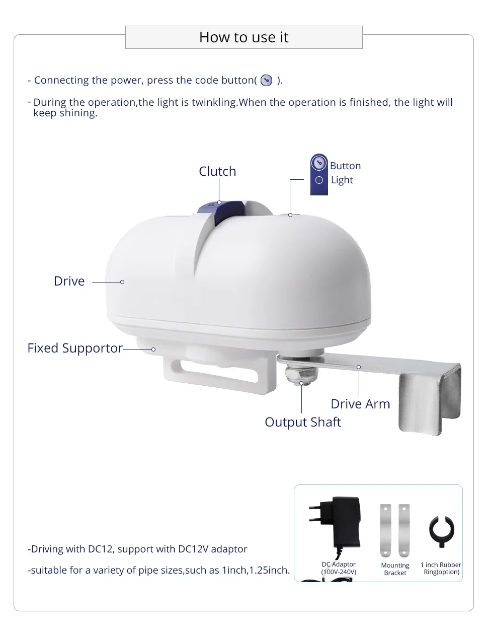 Tuya Smart Zigbee Water Gas Pipeline Remote Valve Controller Shut Off ...