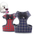 Cotton Set New Design Pet Dog Cute Bowknot With Bell 3 Size Dog Harness Cotton Set