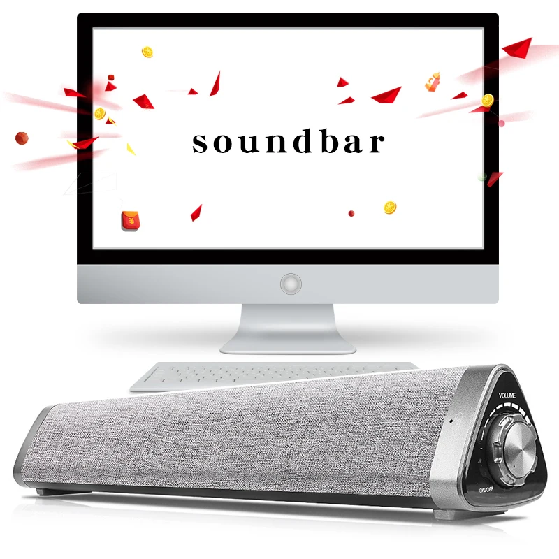 Mini USB Lautsprecher Laptop Subwoofer Stereo Soundbar Loudspeaker For PC DHL 