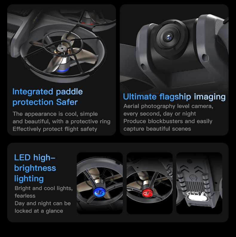 2025 New X226 Drone with VR Glasses 4k Hd Dual Camera Fpv 15 Minutes Flying Battery Long Range Rc Quadcopter Drone