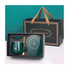 Gift Best Selling Ceramic Promotional Set Box Gift Coffe Business Boss Lady Black Cuffee Tea Mug Wedding Gift
