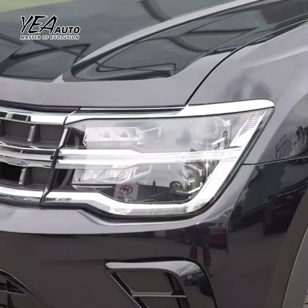 product car headlight rear base for vw volkswagon for teramont 2021 2022 low configuration head light housing back base-9