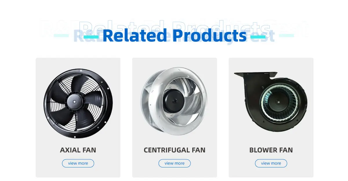 Plug Fan, 310mm, Centrifugal - detail 20
