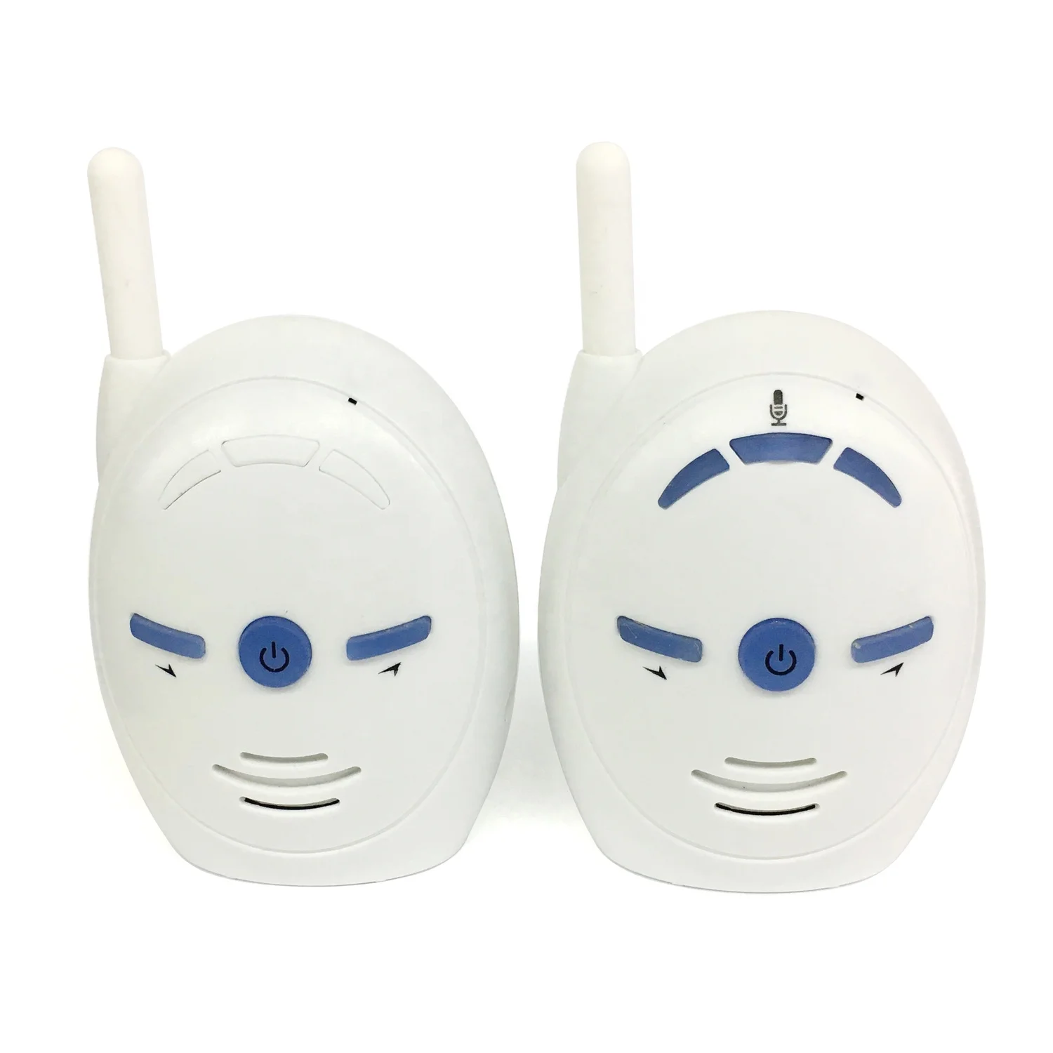 2.4G wireless walkie talkie 2 way audio baby monitor Hanny babysitter child walkie talkie baby alarm V20