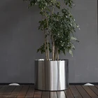 Large Garden Custom Outdoor Or Indoor Metal Stainless Steel Flower Planters Large For Home Or Garden Use