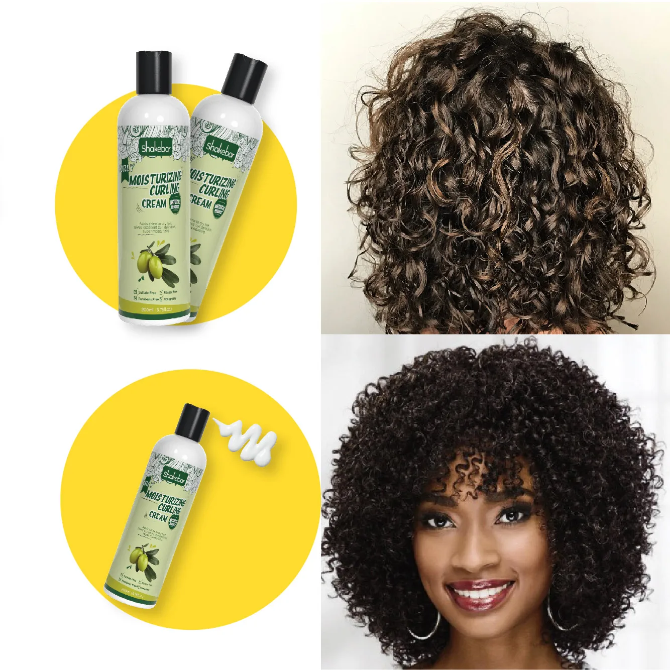 Professional Natural Hair Styling Cream Moisturizing Curly Cream For  Wholesales Curly Hair Products - Buy Curly Cream,Curly Hair Products,Hair  Cream For Curly Hair Product on 