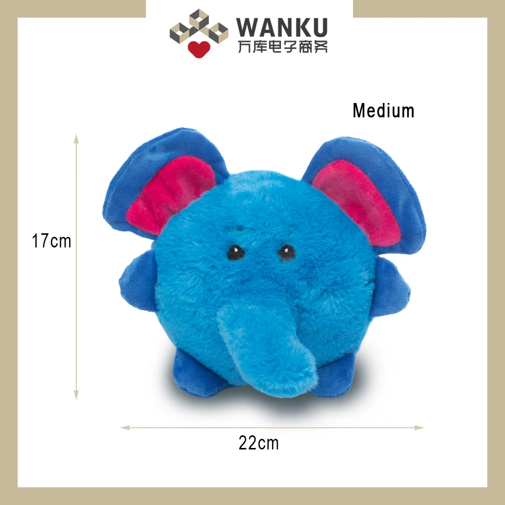 Newest Design Animal Plush Dog Toy Squeaky Pet Chew Toy Stuffing Cute