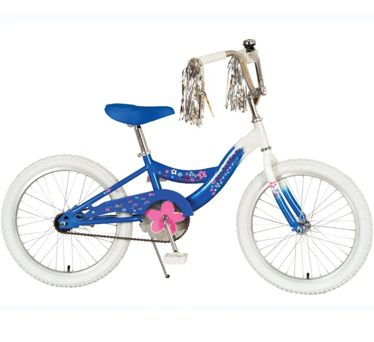 product factory wholesale 20 inch bmx bike with white tires single speed kids bike in fashionable colors steel fork ordinary pedal-1