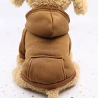 Winter Puppy Blank Dog Hoodie 4 Legs Pet Dog Clothes