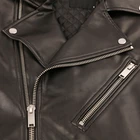 Leather Jacket 2020 Hot Style Men's Motorcycle Pu Leather Jacket With Belt Wholesale