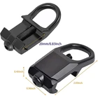 20mm Picatinny Rail Hunting Accessories Steel RAS Sling Mount Plate Adaptor Attachment