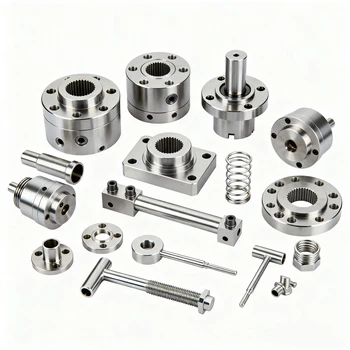 Custom CNC 316 Stainless Steel Aluminium Turning Milling Broaching Service OEM/ODM Custom Precision CNC Turned Metal Parts