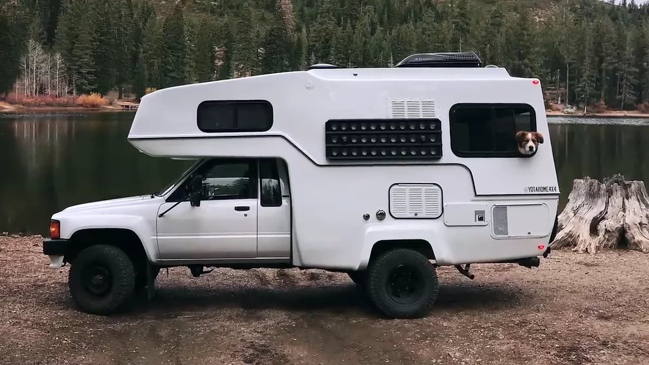 New Design X Pickup Off Road Truck Camper With Slide Out