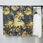 Long Silk Wholesale Oem Fashion Thin Fashion Print Long Large Satin Women Silk Chiffon Scarves