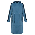 Coat Down Coats Autumn Winter New Design Warm Fabric Hooded Ladies Cotton Trench Coat With Hooded