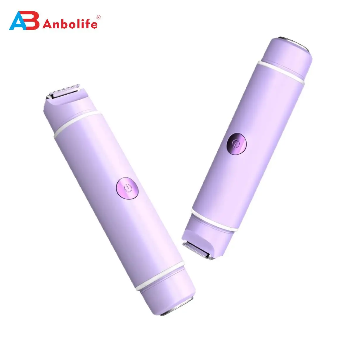 2-in-1 Electric Shaver for Women with 90 Min Working Time and 400mAh Battery - Full Body Double Headed Trimmer