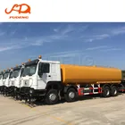 Sinotruck 6x4 4x2 20000l 25000l Carbon Steel Gasoline Diesel Fuel Tank Truck