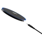 Oem Charger Mobile Charger Oem Portable Mini Slim 15W Fast Qi Charger Wireless Mobile Phone Charger