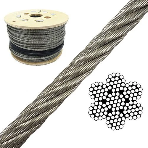 stainless steel wire rope coated factory