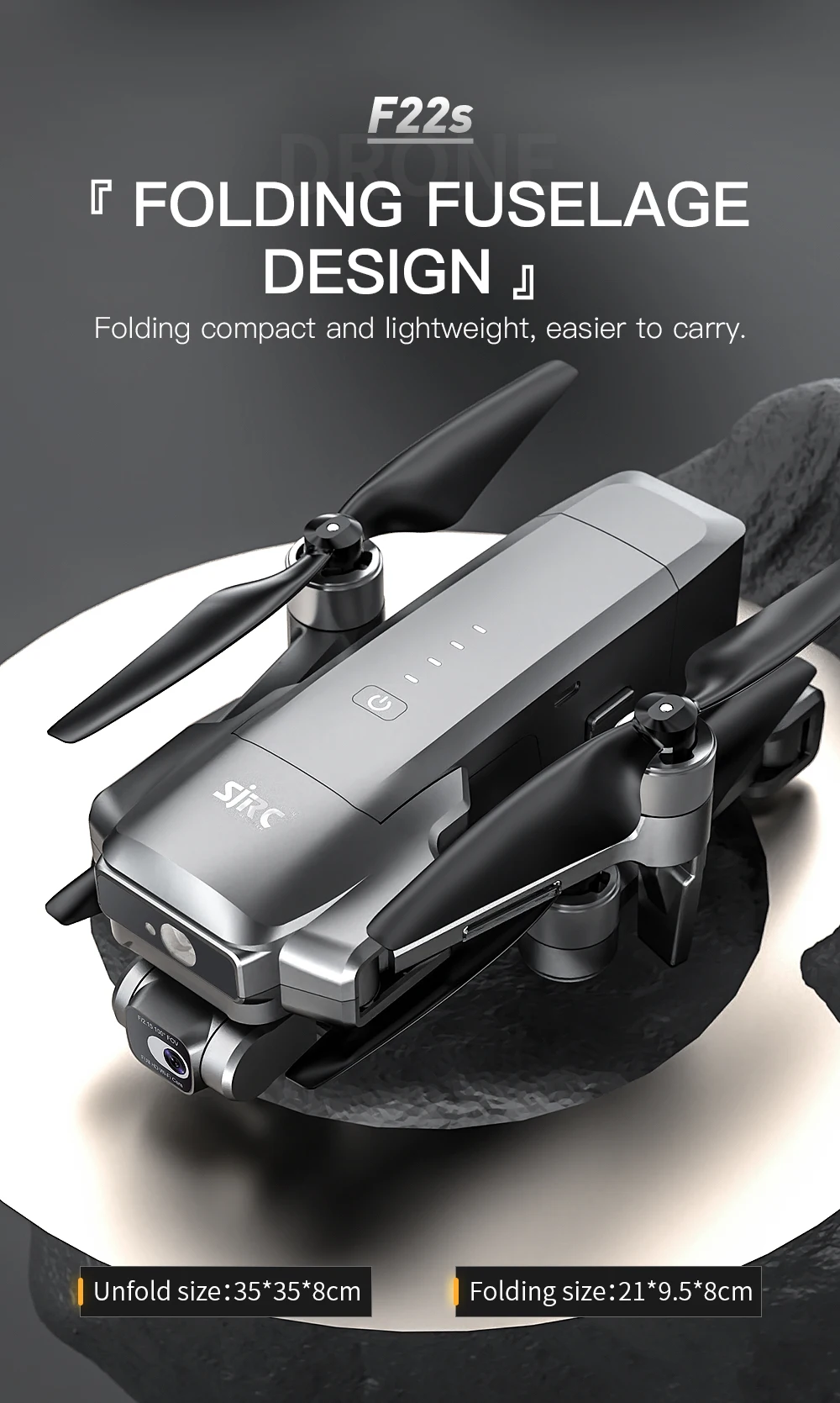 F22s 4k Pro F22 4k Pro Gps Drone 2 -axis Gimbal 4k Dual Hd Camera 3.5km ...