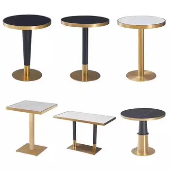 Favourable Price Promotional Modern Metal Dining Table Legs Stainless Steel