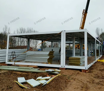 Hot sale container house prefab houses easy install labor camp houses plans