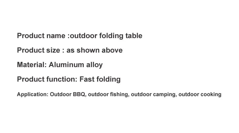 热卖轻质野营桌超铝易携带户外野餐桌