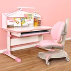 Table Tables DAYOU Best Selling Kids Study Table Plywood Study Desk Light Pink Children Tables