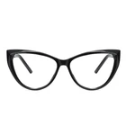 Black Blue Light Tr90 Black Acetate Blocking Eyeglass Frame Computer Sunray Anti Blue Light Glasses