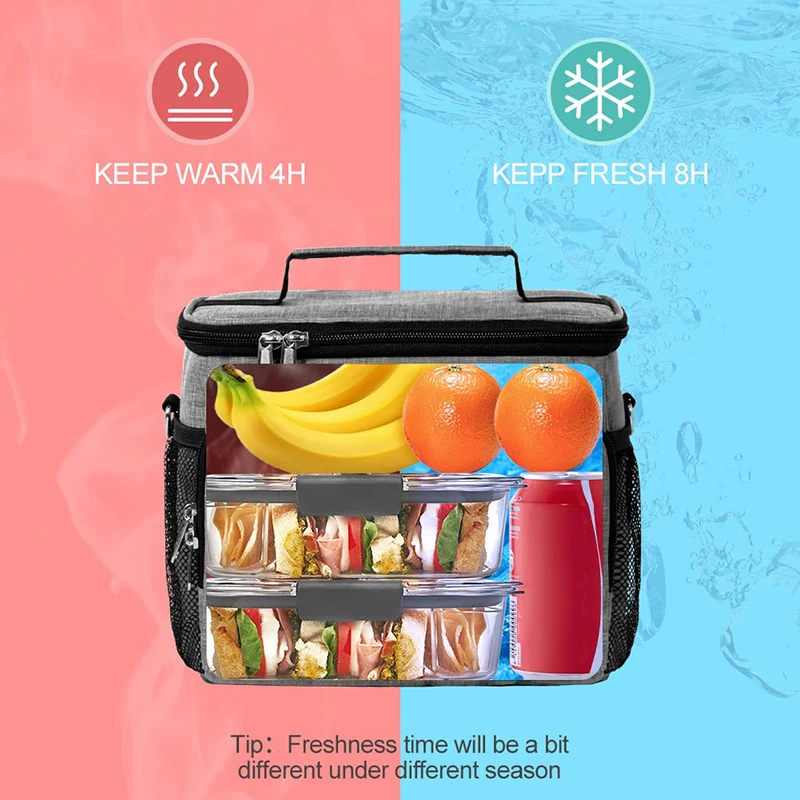 Factory custom office picnic hiking adults insulated leakproof reusable cooler lunch box lunch tote bag for women men kids Factory custom office picnic hiking adults insulated leakproof reusable cooler lunch box lunch tote bag for women men kids