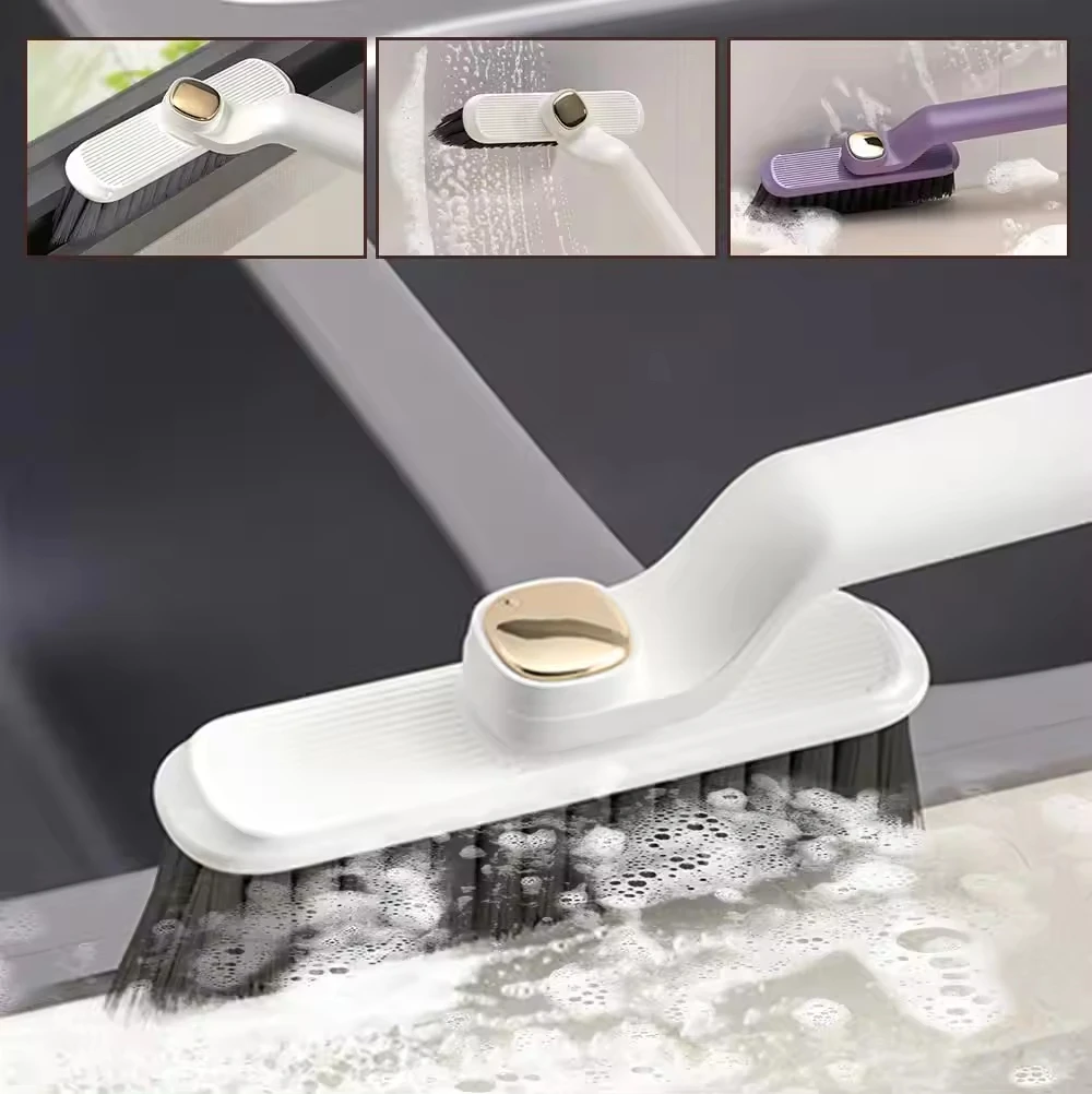 360 Rotating Cleaning Brushes Multi-function Gap Corners Cleaning Brush Bathroom Floor Cleaning Brush