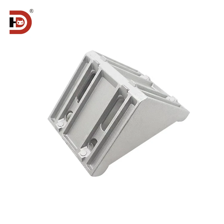 8080 Aluminum Profile Corner Code Connection Corner Piece Aluminum Alloy Fastener Locking Corner Code Accessory manufacture