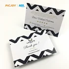 Card A6 105x148mm Thank You Card Cheap Printing In Shanghai With Glossy Or Matt Lamination