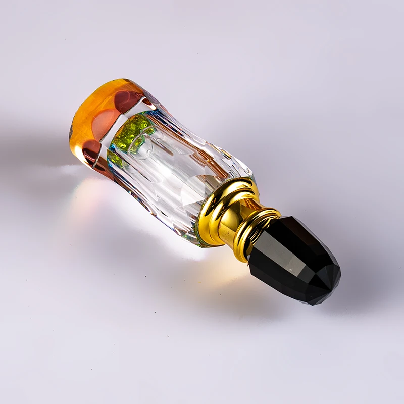 product new design can be customized 6ml glass empty bottle fashionable elegant and available crystal perfume bottle-5