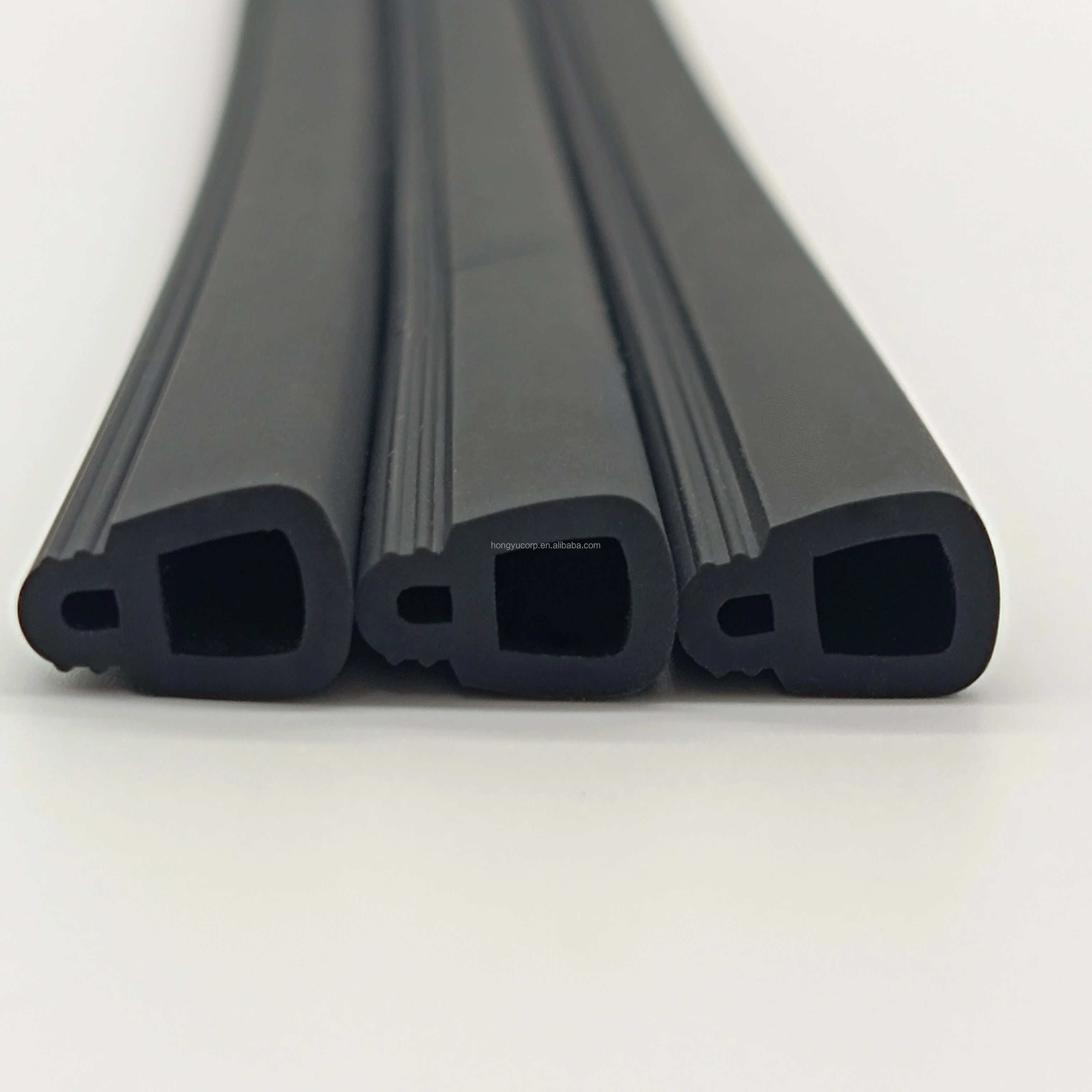 Automotive Rubber Silicone Gasket Door Windows Slotted Seal Strip Moulding Custom Cutting and Processing Services supplier