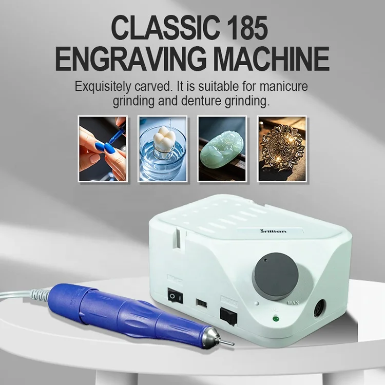 2025 Factory Custom Professional Manicure Polisher Nail Salon Equipment Dental Micromotor 35000rpm Electric Nail Drill Machine manufacture