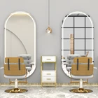 Barber Mirror China Factory Arched LED Hair Salon Barber Mirror