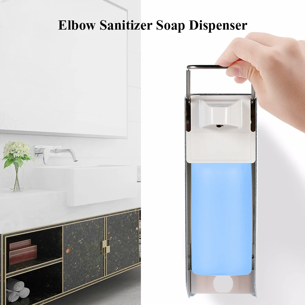 Elbow Dispenser, Stainless Steel Soap Dispenser Wall Mounted & Stainless Steel Soap Dispenser Pump