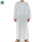 Muslim Dress Wholesale Cheap Men Abaya Islamic Clothing Muslim Men Thobe Gamis Men Dress Galabia Robes