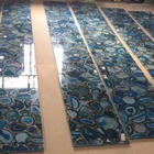 Onyx Slab Semi Precious Stone Blue Onyx Agate Large Slab