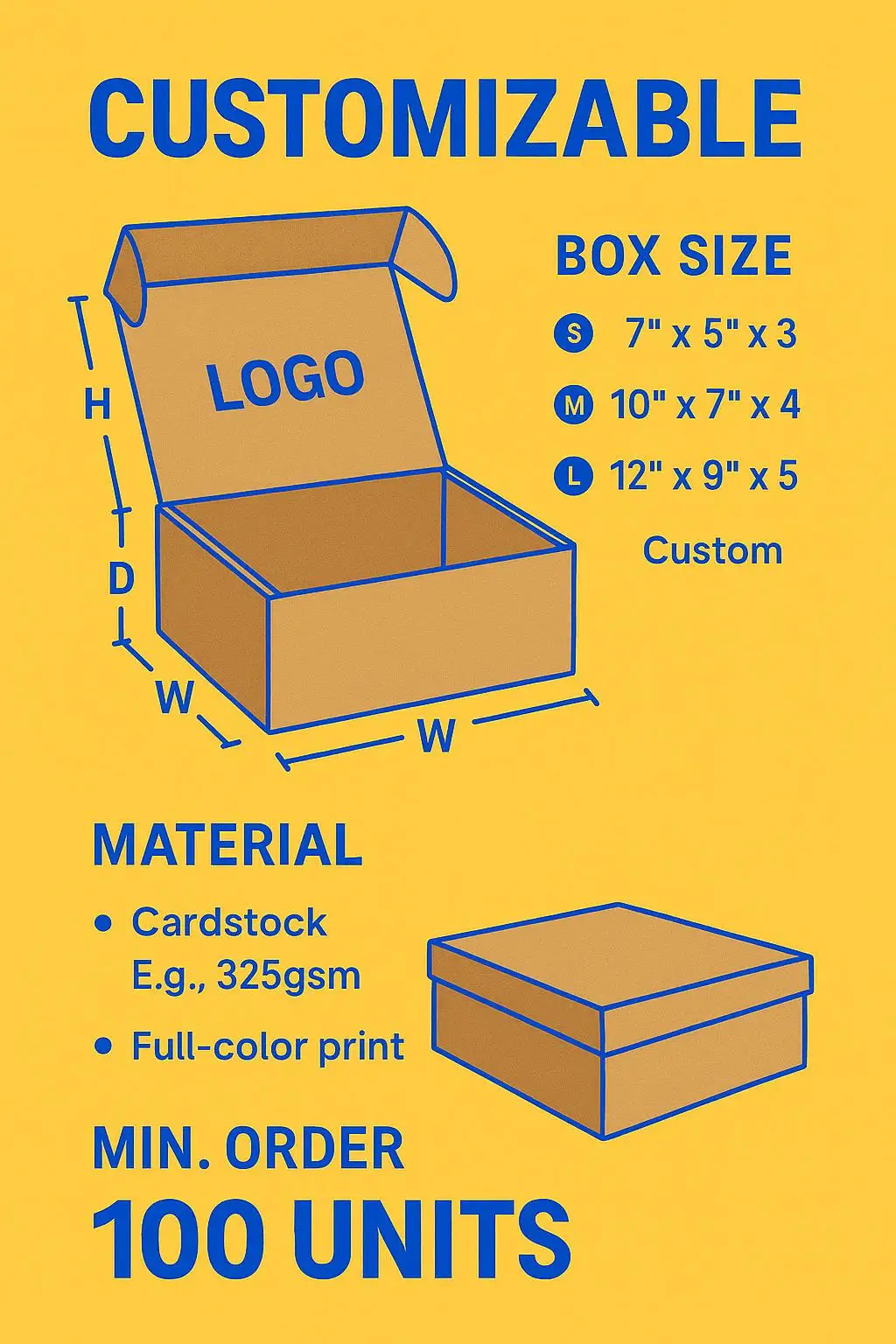 Custom Logo Printed Corrugated Mailer Box with Embossing Recycled Subscription and E-commerce Shipping for Candle - detail 7