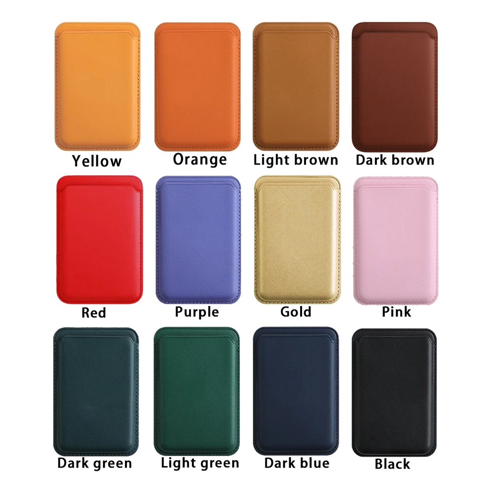Magnetic Leather wallet Card Holder Phone Case Coin Purse Case