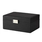 Custom Necklace Leather Leather Custom Unique Necklace Jewelry Box Leather Luxury Ring Jewelry Box