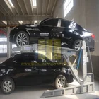 Tilting Car CE Certificated 2 Post Tilting Car Parking Stacker