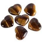 Obsidian Wholesale Rose Quartz Amethyst Obsidian Tiger Eye Clear Quartz Aventurine Jewelry Gifts Crystal Heart
